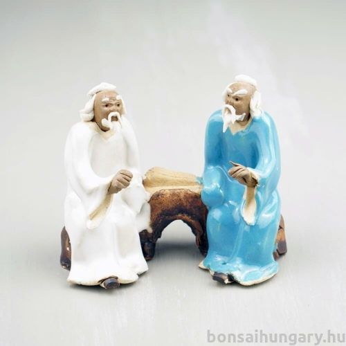 Bonsaimesterek szobor - 6 cm