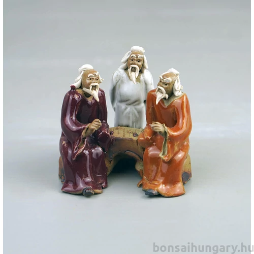 Bonsaimesterek szobor - 7 cm