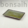 Kép 1/2 - Bonsai alátét - zöld, 20 cm