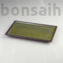 Kép 1/2 - Bonsai alátét - zöld, 25 cm