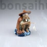 Kép 1/3 - Halász bonsai szobor - 12 cm